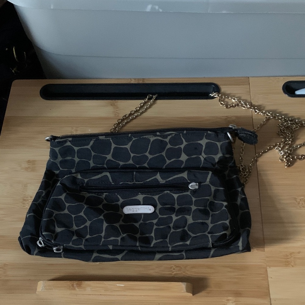 Bagallini  Black Patterned Women's Bag